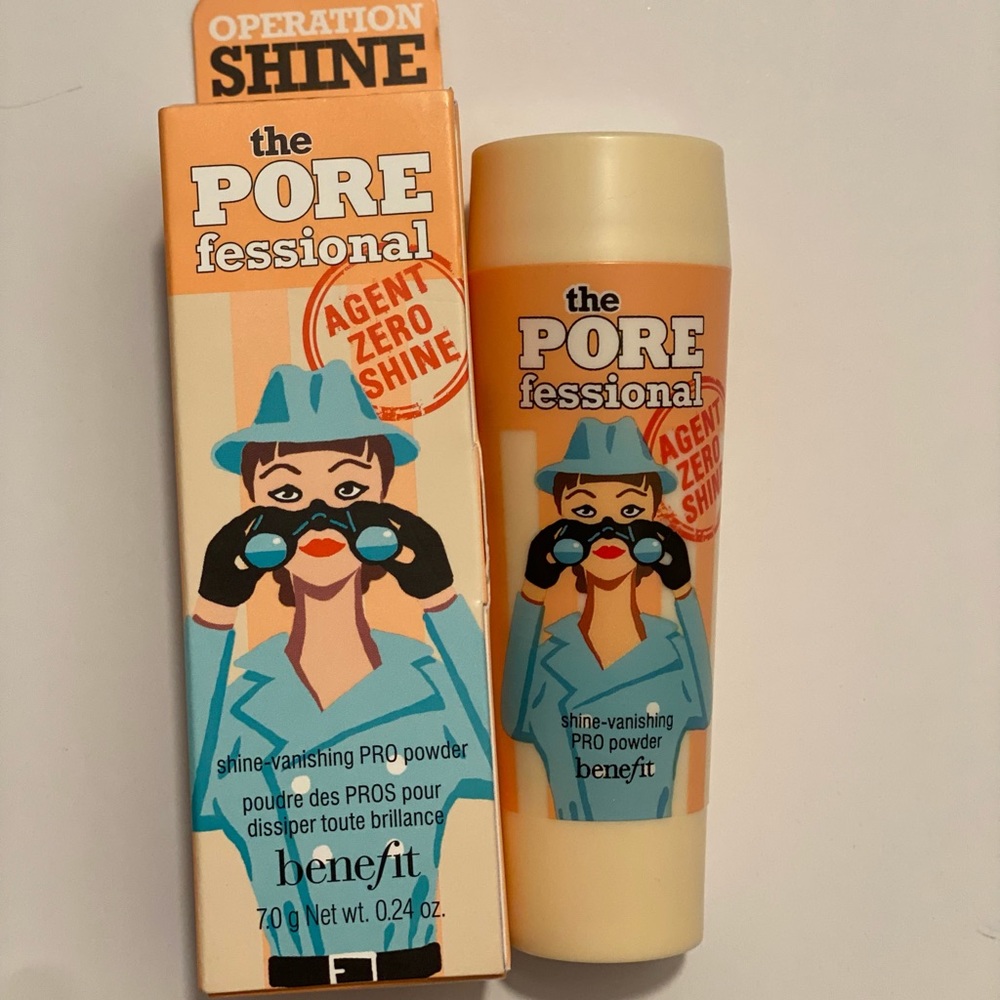 The pore fessional. Shine vanishing pro powder